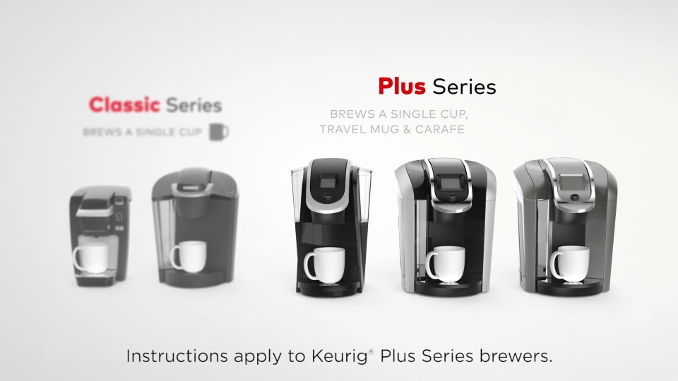 thumbnail video image 4 of Keurig K525 Single Serve Coffee Brewer, Slate, 4 of 8