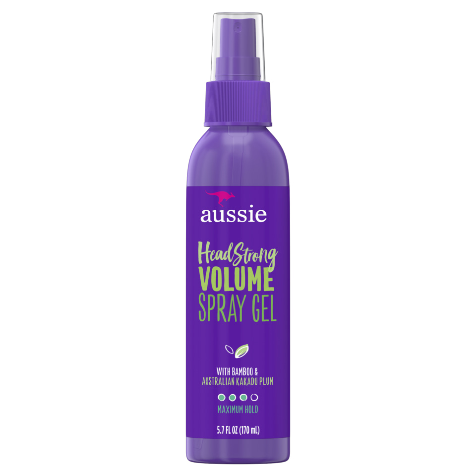 Aussie Headstrong Volume Hairspray with Bamboo & Kakadu Plum, 10.0 oz