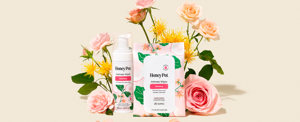 Lifestyle Image of Witch Hazel Wash and Wipe