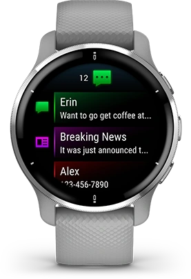 Garmin Venu 2 Plus GPS Smartwatch - Android, Music, Fitness