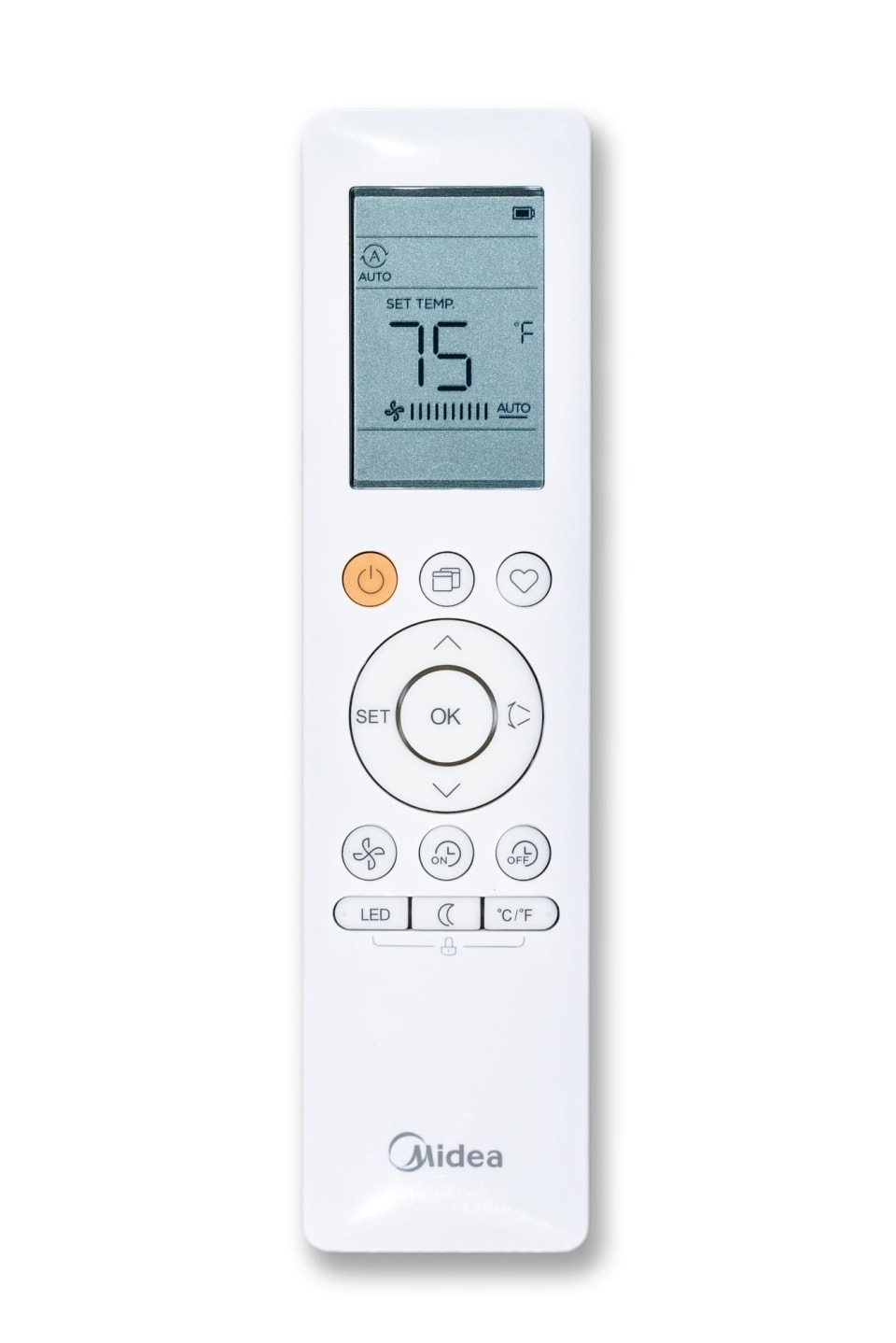 midea inverter air conditioner remote control