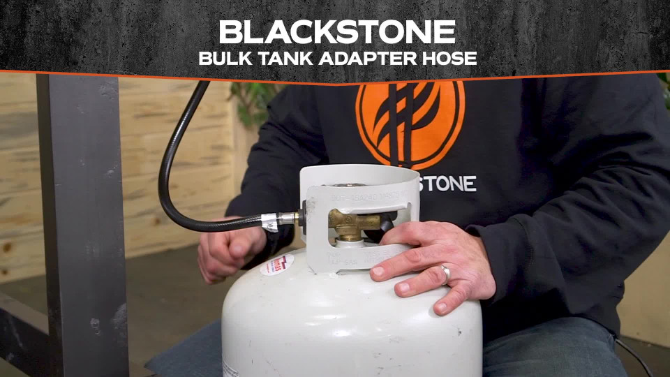 Blackstone 3 Ft Rubber Propane Griddle Adapter Hose Tool with Regulator