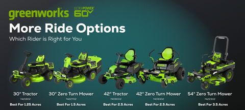 Greenworks 60V 42” Cordless Battery Crossover-Z Zero Turn Greenworks 60V 42” Cordless Battery Crossover-Z Zero Turn