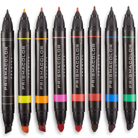 Prismacolor 1738850 Premier Illustration Markers, Chisel Tip, Black – Value  Products Global