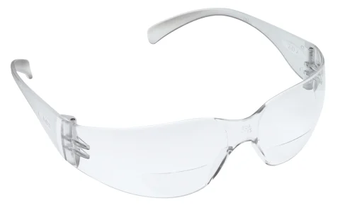 3M - Magnifying Safety Glasses: 2.00, Clear Lenses, Anti-Fog