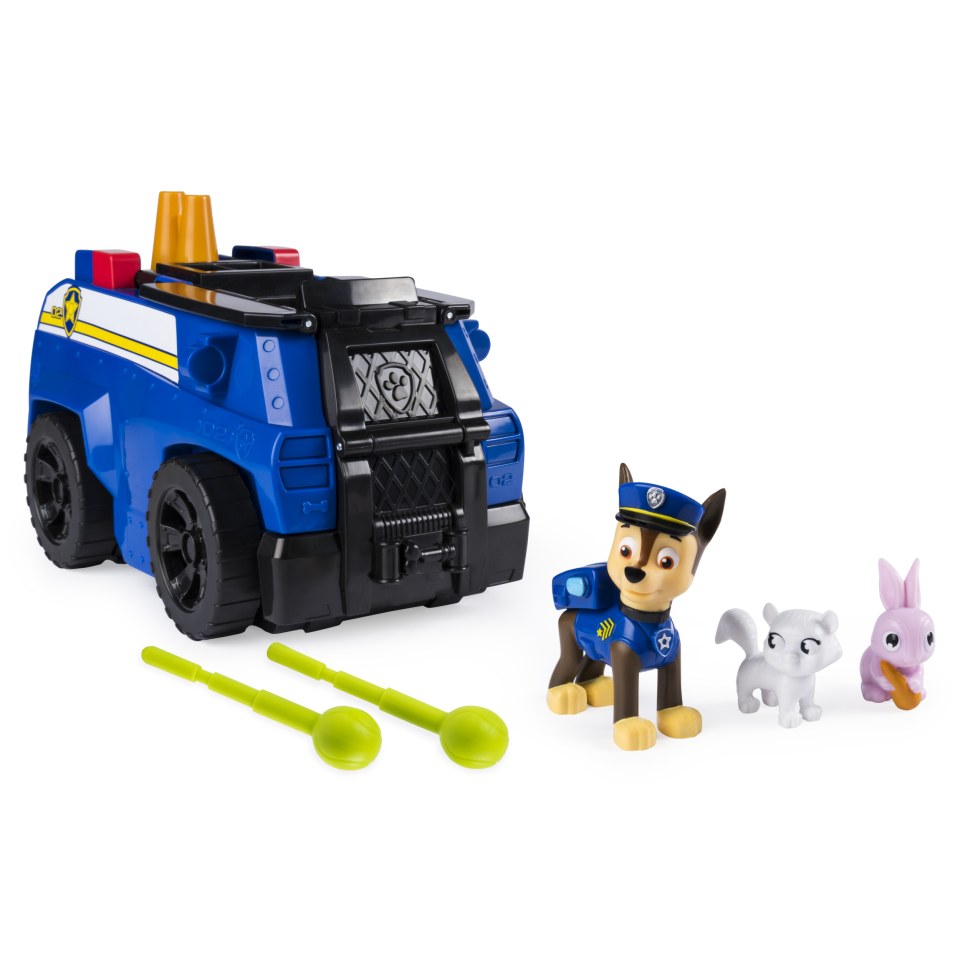 PAW Patrol, Chase's Ride 'n' Rescue, Transforming 2-in-1 Playset