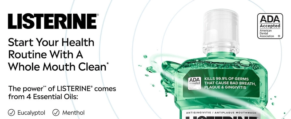 Start your health routine with a whole mouth clean