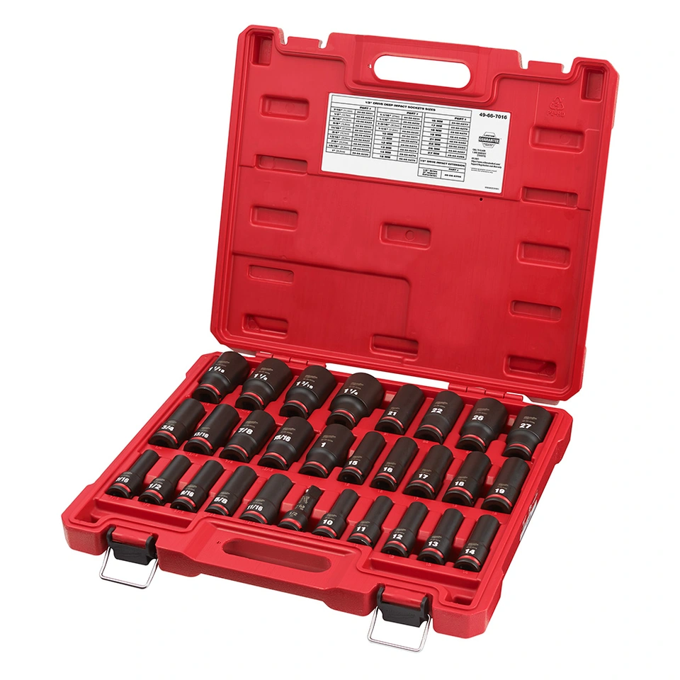 CHACOTT - 【即納】期間限定値下げunoa plie sleeve MLサイズ Milwaukee Tool - Socket Set: Deep, 29 Pc, 1/2