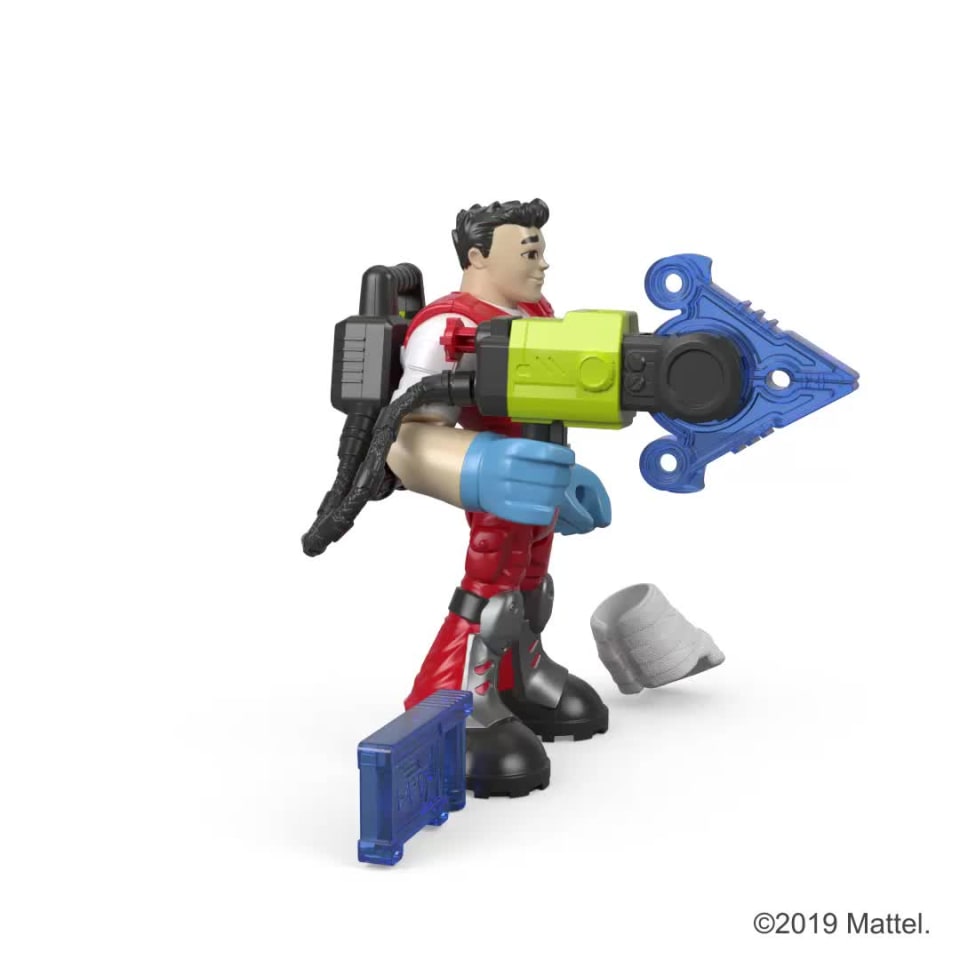 thumbnail video image 2 of Rescue Heroes Reed Vitals Action Figure with Accessories, 2 of 5