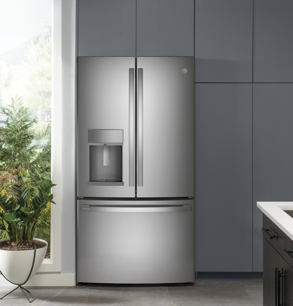 GE Profile 27.7 Cu. ft. Fingerprint Resistant Stainless Steel French Door Refrigerator