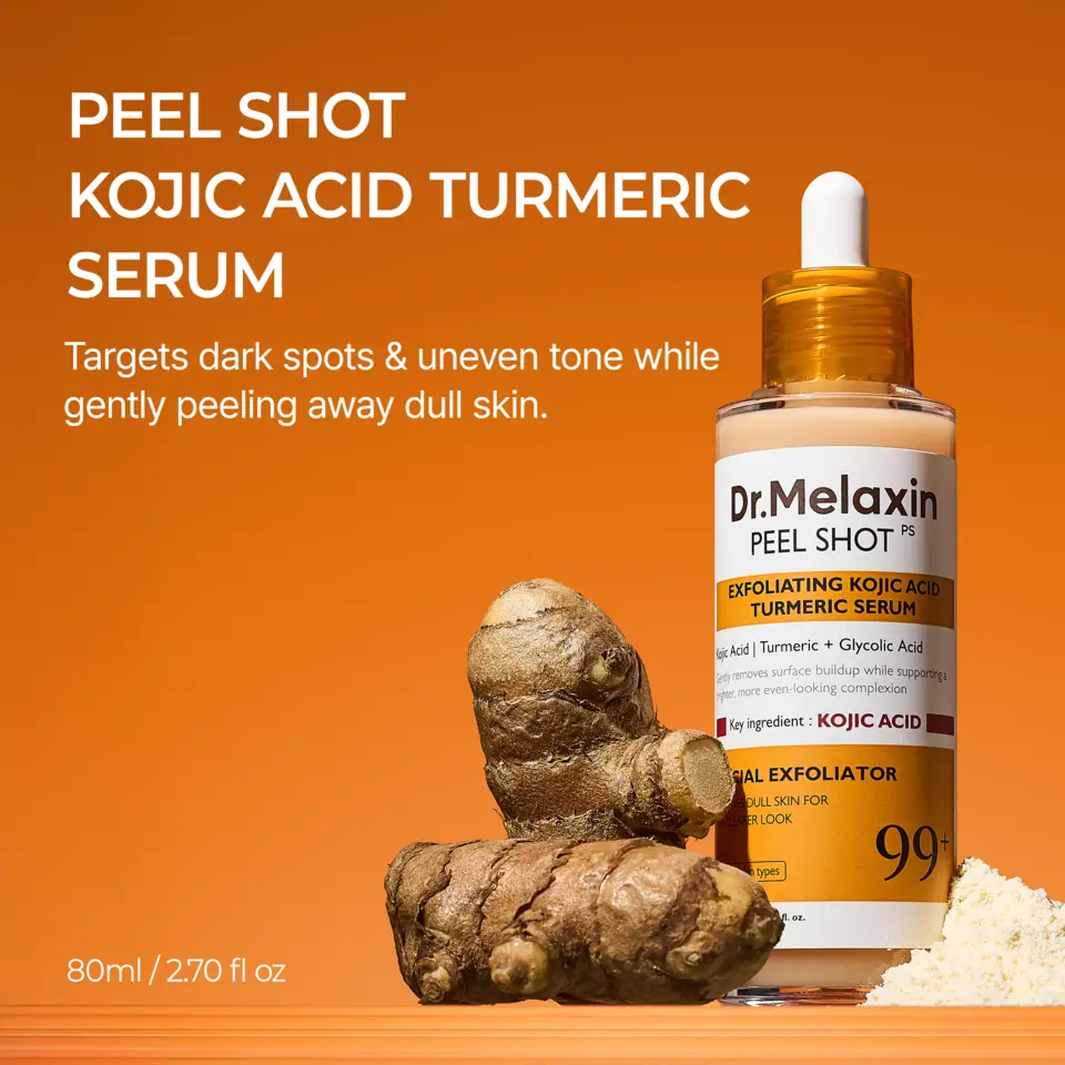 Peel Shot Exfoliating Kojic Acid Turmeric Serum