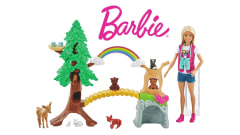 Barbie wilderness guide doll and outlet playset