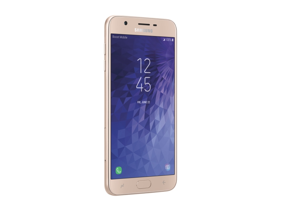 Boost Mobile Samsung J7 Refine 32GB Prepaid Smartphone, Gold