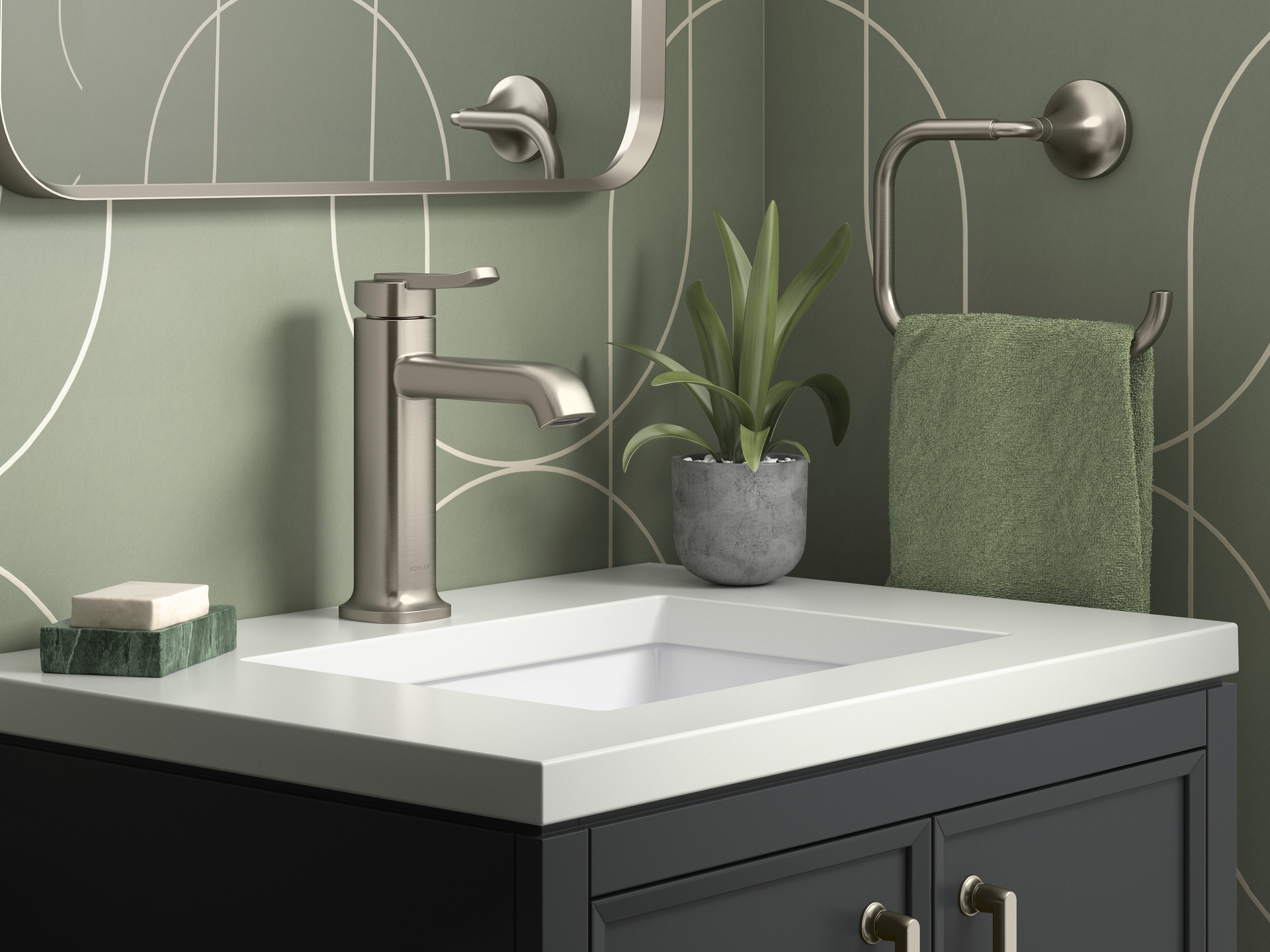 Cordate Single-handle Bathroom Faucet – ShopEZ USA