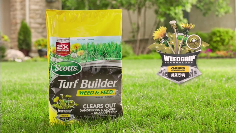 Scotts Turf Builder Weed & Feed3, 5,000 sq. ft., 14.29 lbs. - image 2 of 10