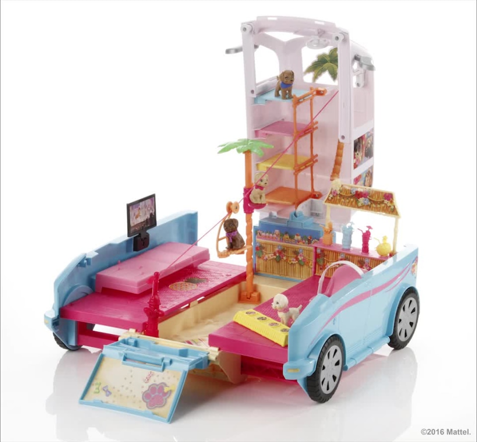 ontbijt mot Bovenstaande Barbie Ultimate Puppy Mobile Vehicle - Walmart.com