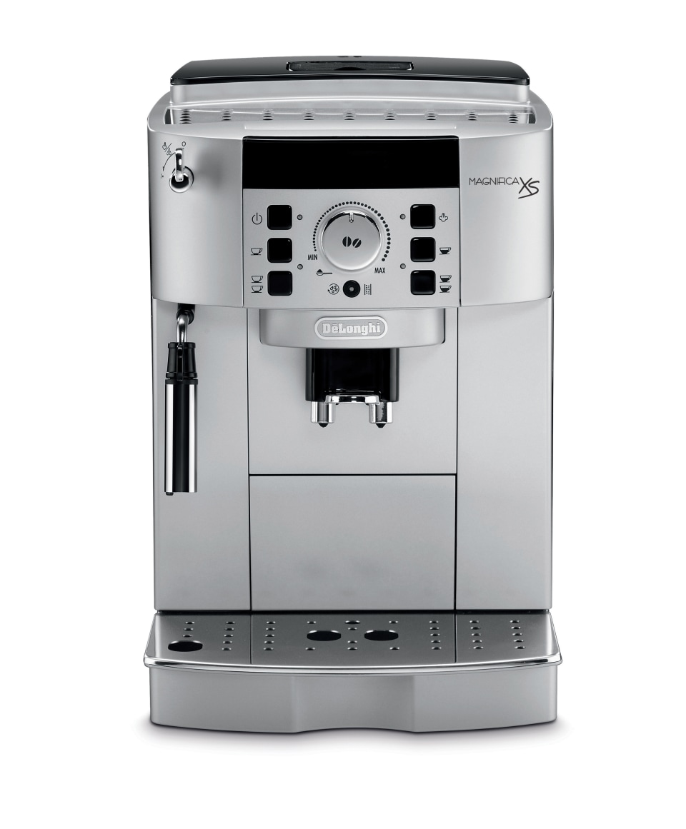  De'Longhi Magnifica Evo with LatteCrema System, Fully Automatic  Machine Bean to Cup Espresso Cappuccino and Iced Coffee Maker, Colored  Touch Display,Black, Silver : Health & Household