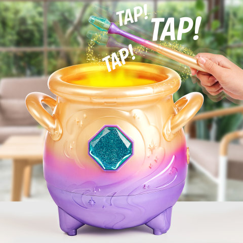 Mixie Magic Crystal Ballmagic Mixies Plush Toy - Interactive Cauldron With  50+ Sounds, 14+ Age
