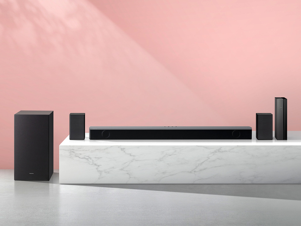 Samsung HWB57C 4.1ch Soundbar with Rear Speaker Kit Homesmartcamera