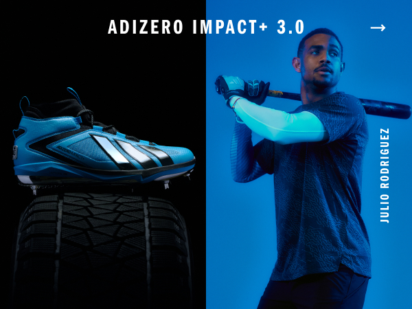 adidas Men's adizero Impact+ 3.0 Racing Team Metal Baseball Cleats