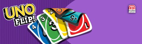 UNO Flip! Card Game for Kids, Adults & Family Night with Double-Sided  Cards, Light & Dark 