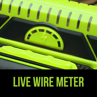 Close up of 7000+ Live Wire Meter