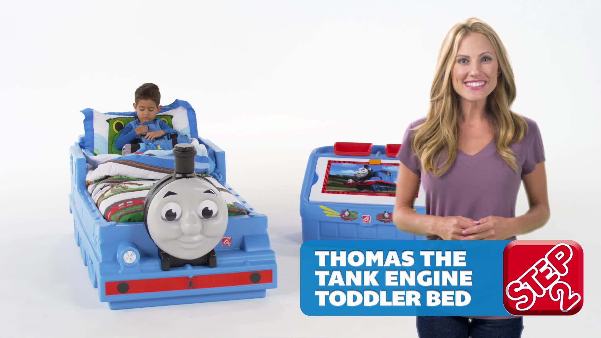 Step2 Thomas The Tank Engine Toddler Bed