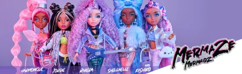 マリィ Mermaze Mermaidz™ Jordie™ Color Change Water Fashion Doll