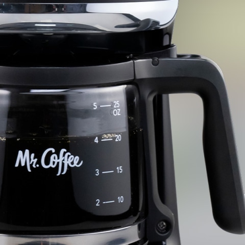 Mr. Coffee Quick Brew Personal Coffee Maker -- 10 ounces of fresh brewed  coffee in minutes -- Snap-on Travel Lid for Mug