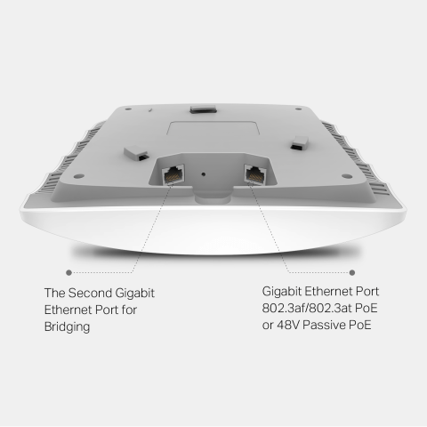 TP-LINK EAP245 V3 AC1750 Wireless Dual Band Gigabit Ceiling Mount Access Point - Thumbnail 4