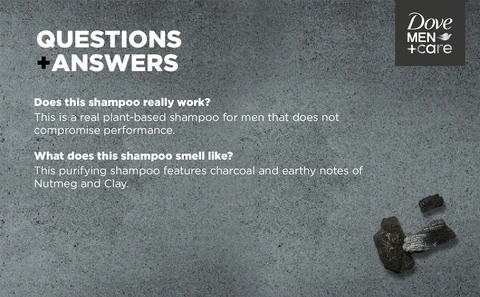 Dove Men+Care Shampoo Charcoal + Clay 20.4 oz | Meijer