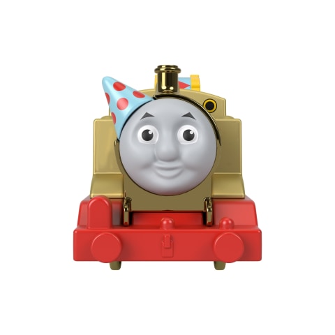 gold thomas the tank engine