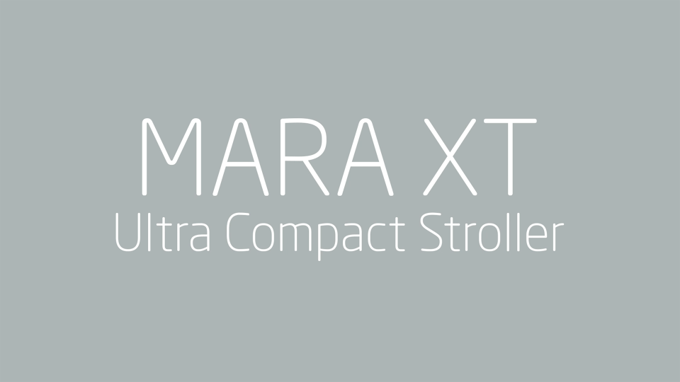 thumbnail video image 2 of Maxi-Cosi Mara XT Ultra Compact Stroller, Essential Black, 2 of 10