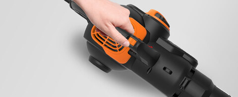 WORX Trivac 600-CFM 70-MPH Corded Electric Handheld Leaf Blower in the Leaf  Blowers department at