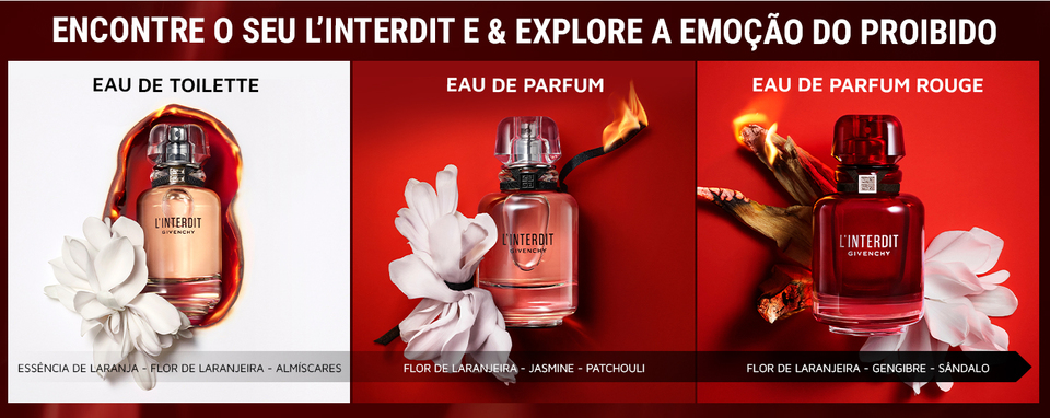 Perfume L'Interdit Rouge Givenchy Feminino EDP - Época Cosméticos