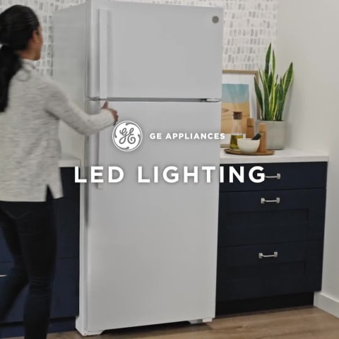 GE GTS22KYNRFS Garage Ready Top Freezer Refrigerator | Abt