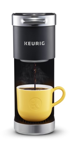 Keurig® K-Supreme - Cafetera de cápsulas K-Cup de una sola porción (negro)  + filtro universal reutilizable My K-Cup (gris)