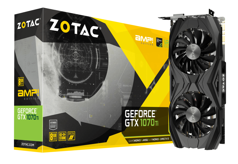 Zotac GeForce GTX 1070 Ti Mini 8GB GDDR5 Graphics Card