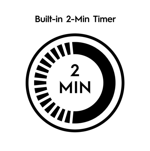 Built-in-2-Minute Timer