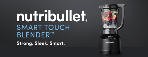 NutriBullet Smart Touch 64 oz. 3-Speed Black Combo Blender with