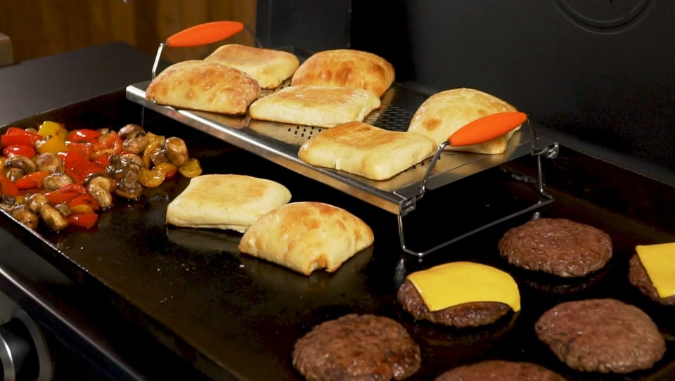 Blackstone Stainless Steel Adjustable Warming Rack