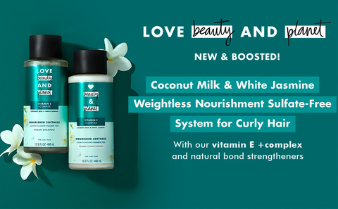 Love Beauty and Planet Biodegradable Shampoo - Coconut Milk & White Jasmine
