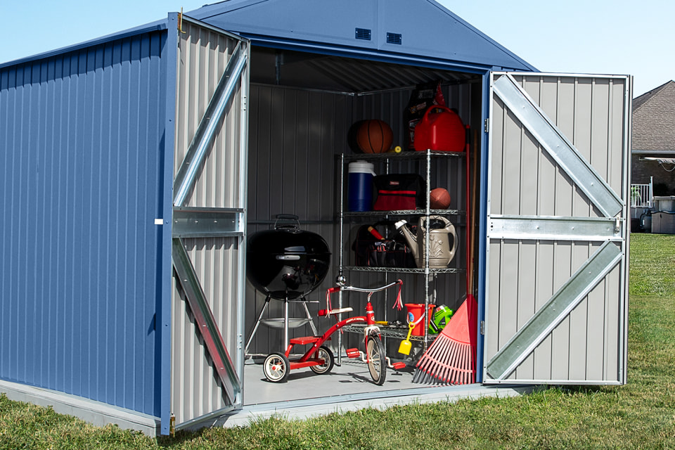 Arrow Elite Shed 10 ft. x 10 ft. Alpha Outlets