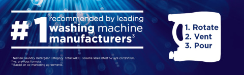 #1 recommended by leading washing machine manufacturers