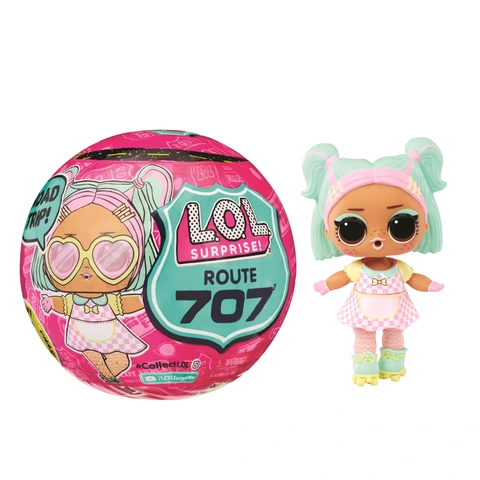 LOL Surprise Route 707 Tots Wave 1 Surprise Doll Mix and Match Outfits Road Trip Theme Shoes Accessories Limited Edition Doll Collectible Doll Gift for Girls Age 4 Walmart