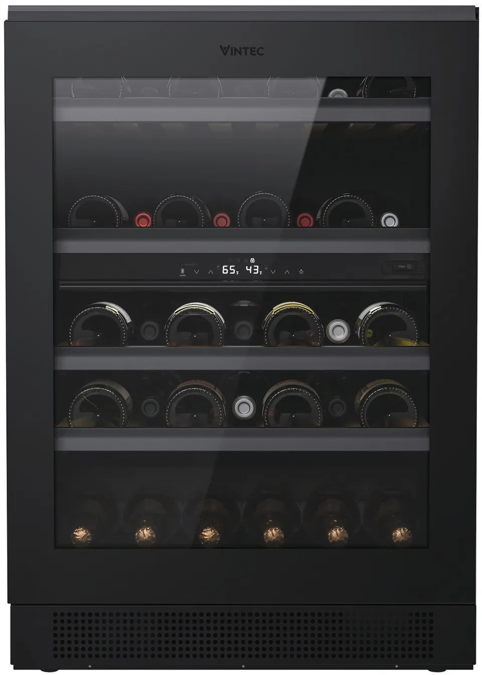 Vintec - VWUD044BAB - Vintec Dual Zone Under Counter Wine Cabinet
