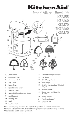 KitchenAid 5.5 Quart Bowl-Lift Stand Mixer (Assorted Colors