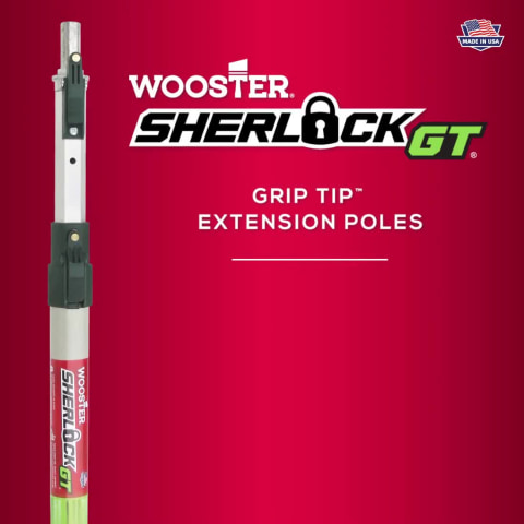 Wooster Brush R097 Sherlock GT Convertible Extension Pole, 1-2