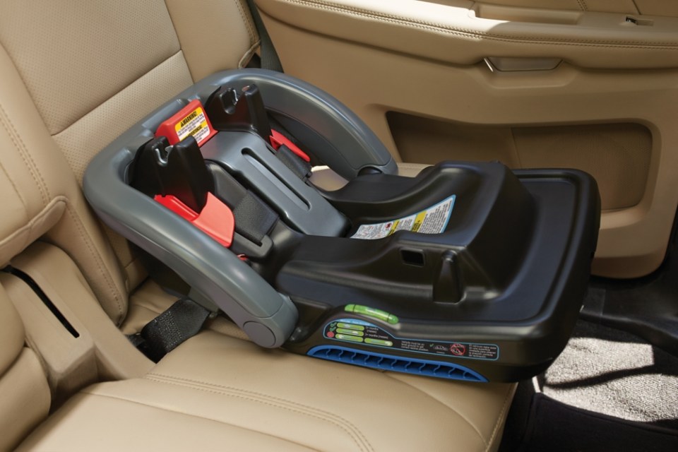 Installing graco store car seat base