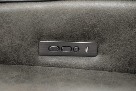 Easy access to reclining activator and USB port
